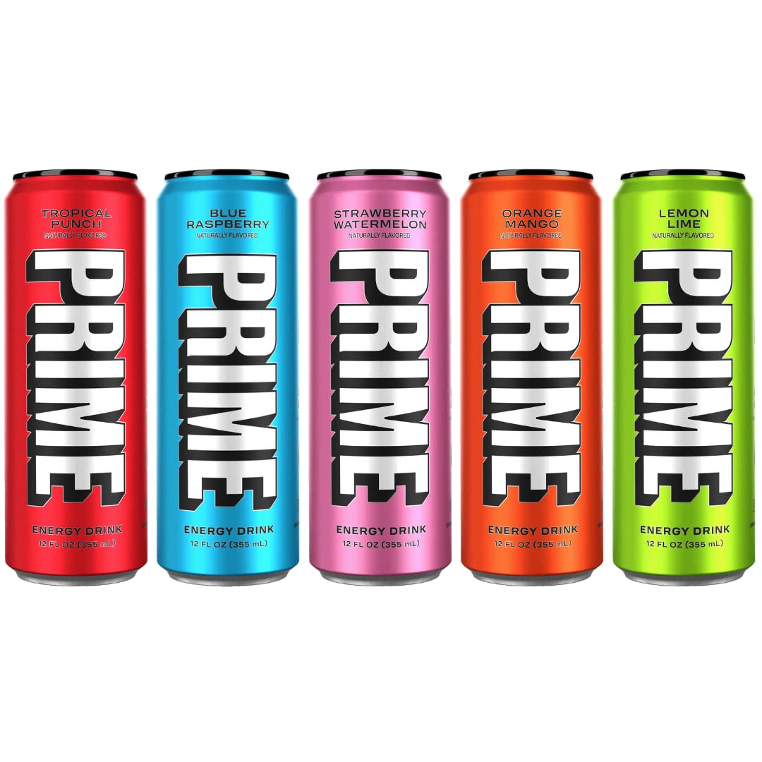 12 Pack of Prime Energy Drinks 12 fl oz Cans
